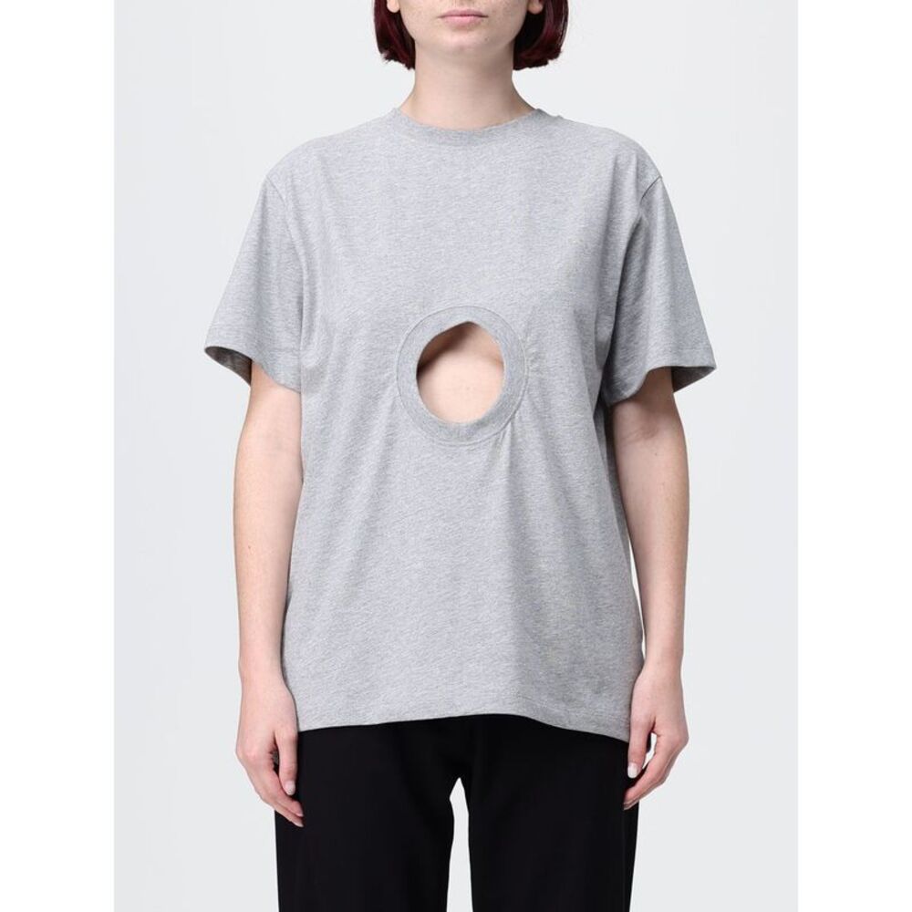 Coperni Women Cut Out Organic Cotton T-Shirts Coperni